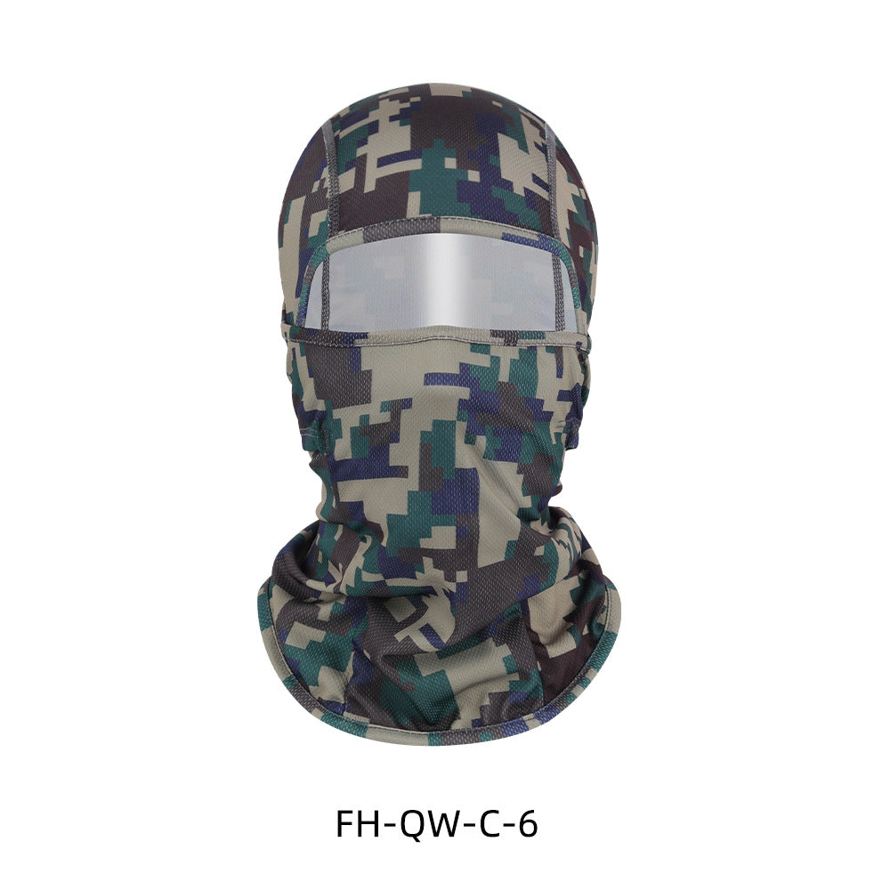 Outdoor Camouflage Headgear Windproof Scarf Tactical Riding Headscarf Fishing Mask Face Mask Balafach