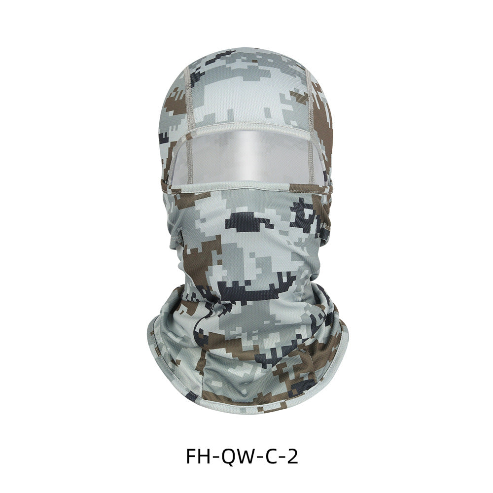 Outdoor Camouflage Headgear Windproof Scarf Tactical Riding Headscarf Fishing Mask Face Mask Balafach