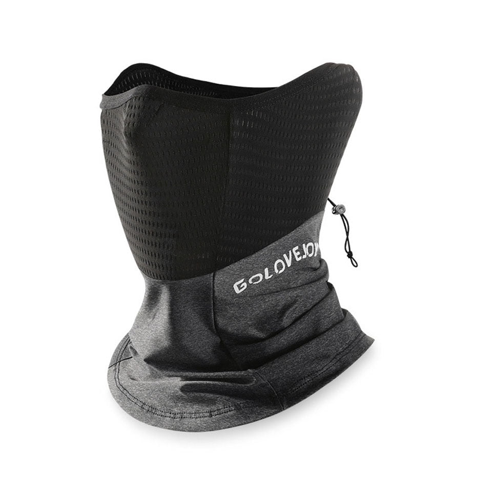 Summer Black Caps  Running Scarf Anti-UV Headwear Bicycle Bandana Sports Fishing Mask Cover Magic Scarf ice silk