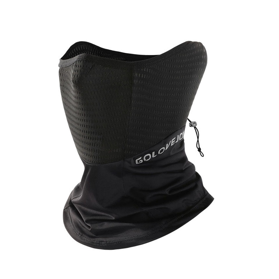 Summer Black Caps  Running Scarf Anti-UV Headwear Bicycle Bandana Sports Fishing Mask Cover Magic Scarf ice silk
