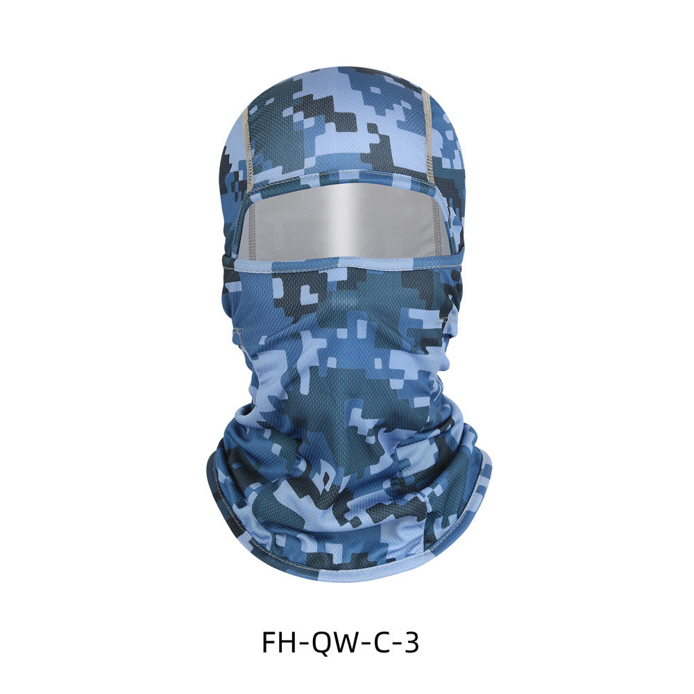 Outdoor Camouflage Headgear Windproof Scarf Tactical Riding Headscarf Fishing Mask Face Mask Balafach